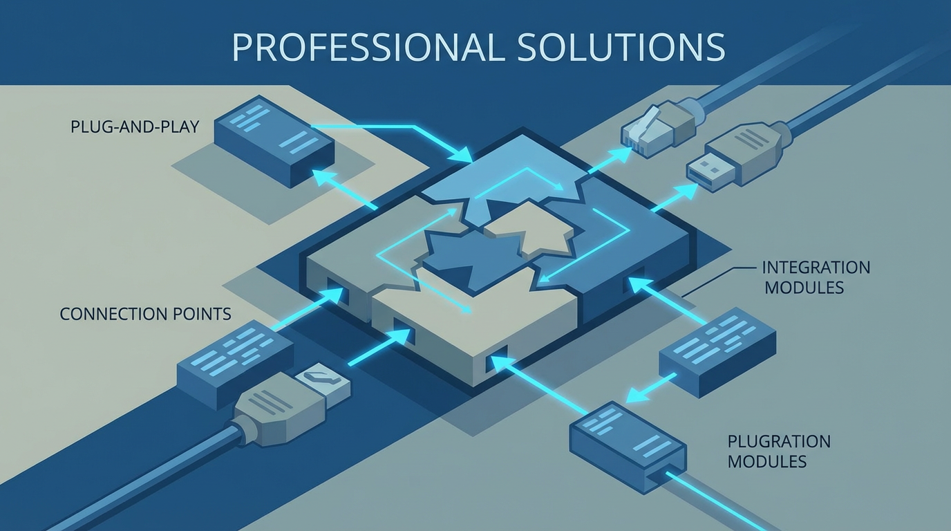 Desarrollo de conectores y adaptadores